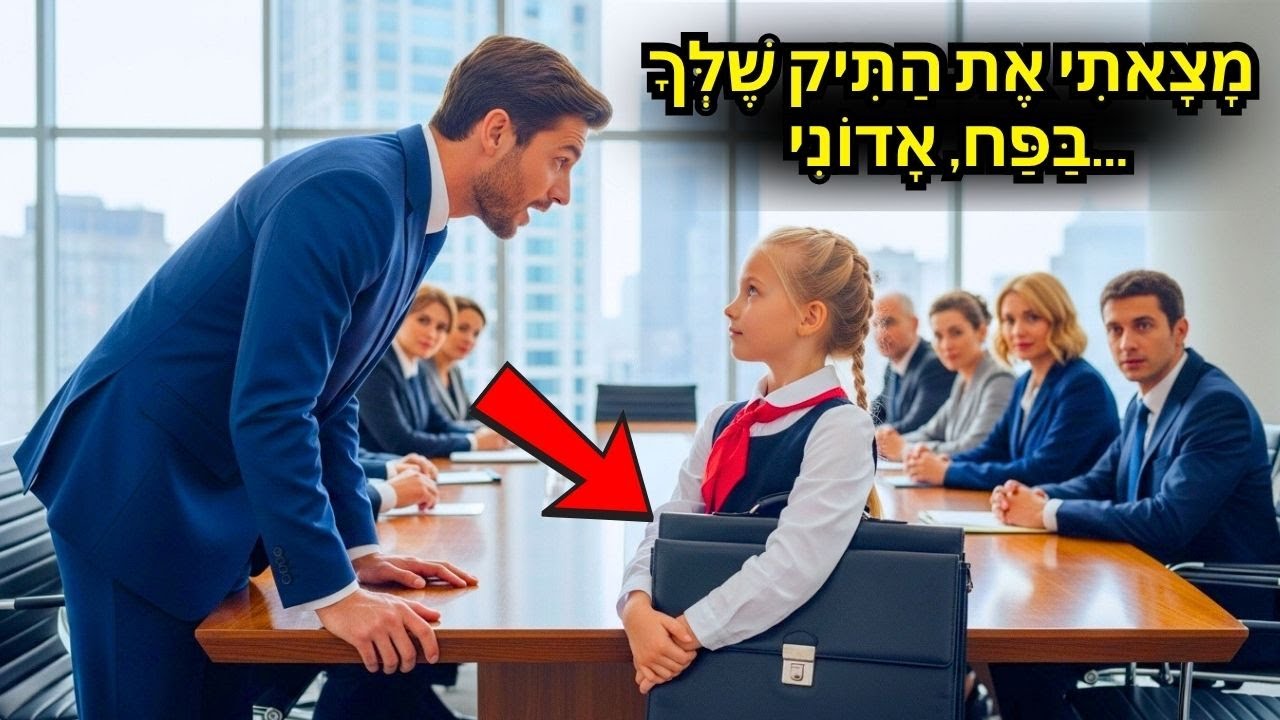 מיליונר עמד לאבד הכול — בת העובדת הופיעה עם התיק האבוד שלו