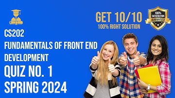 CS202 QUIZ 1 2024