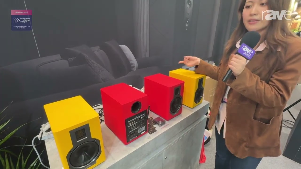 ISE 2026: CAV Exhibits M-1 Wireless Speakers for Home