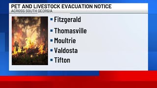 Animal evacuation shelters available for wildfire evacuees