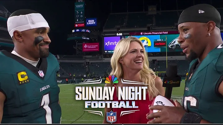 Jalen Hurts: Rain delay helped Eagles regain discipline vs. Cowboys | SNF | NFL on NBC