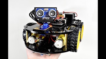 ARDUINO  How to Make a Smart Car  | Obstacle Avoiding Car