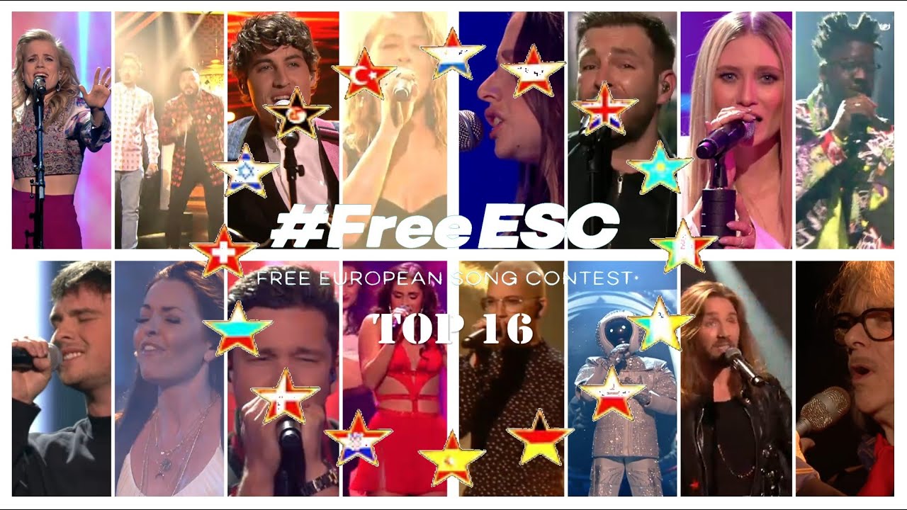 Free European Song Contest 2020 Top 16 