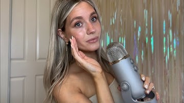 ASMR| Repeating My Intro and Outro (Extra Close Personal Attention & Gentle Glass Scratching)