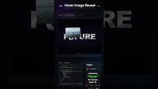 Steal This Premium Hover Image Reveal Effect 👀 #shorts #frontend #javascript #frontenddev