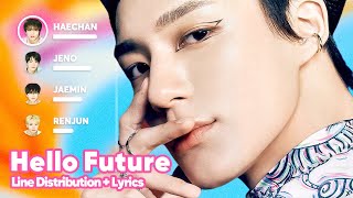 NCT DREAM - Hello Future (Line Distribution + Lyrics Karaoke) PATREON REQUESTED
