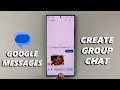 How To Create Group Chat In Google Messages