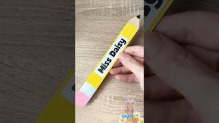 Easy DIY Pencil Name Tag Craft Anyone Can Do!