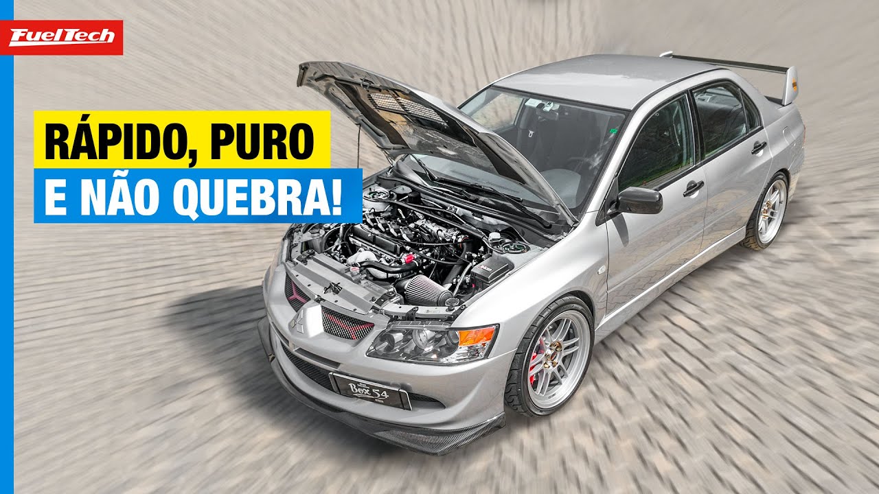Evo 8 com FT600, 400cv e receita para não quebrar!