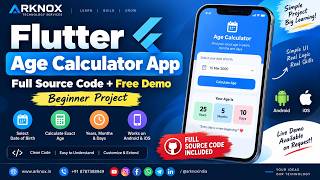 Build an Age Calculator App in Flutter | Full Source Code Included screenshot 4