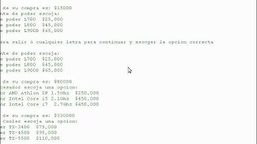 Solucion algoritmo compras unibell