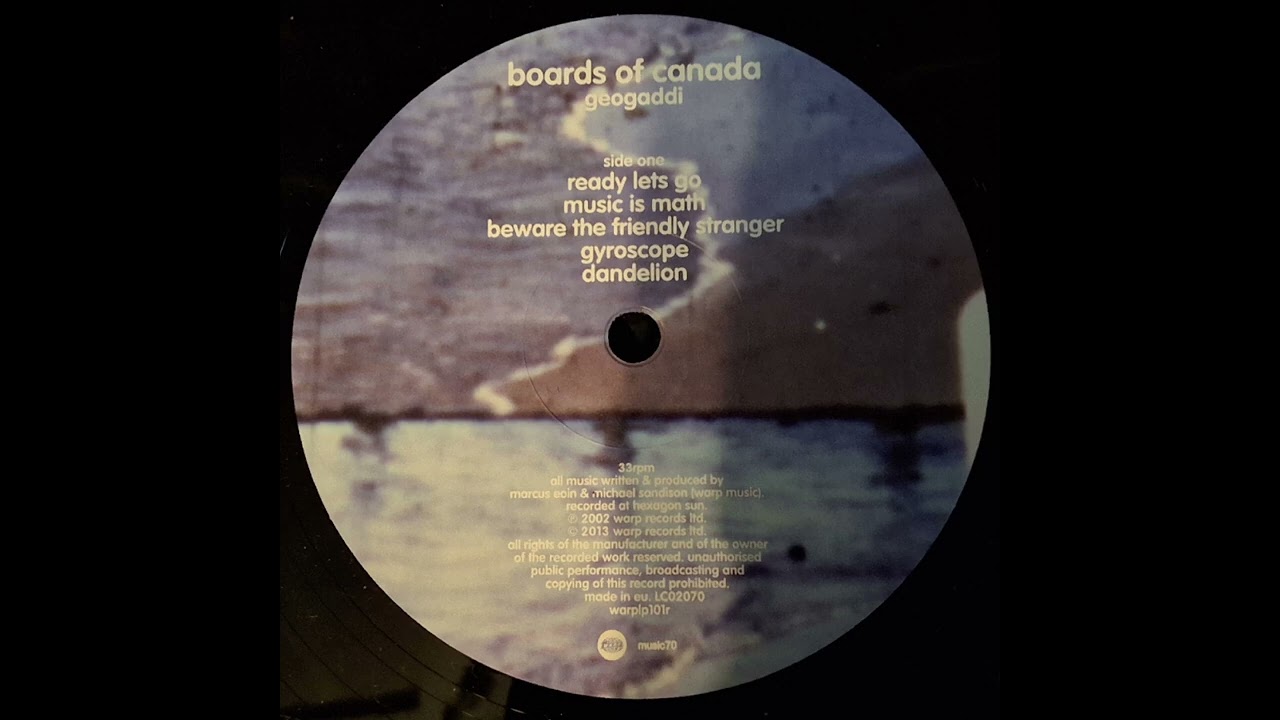 Geogaddi Side 1 Vinyl Rip SOUNDS BAD ON COMPUTER OR MOBILE SPEAKERS, USE TURNTABLE OR MUSIC SPEAKERS