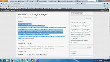 Getting url in mc image manager tinymce,Disabling authentication in mcimage manager tiny mce