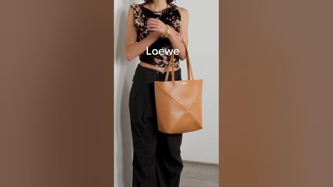 LOEWE Puzzle Fold convertible medium leather tote