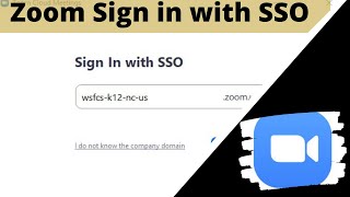 Zoom Program App Sign in with SSO for WSFCS Students