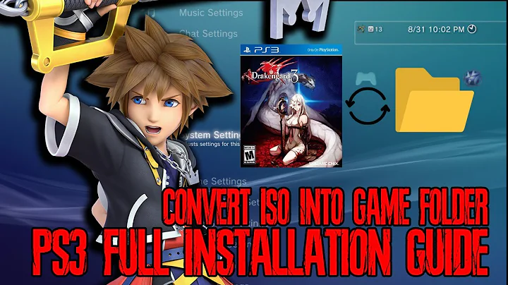 How to convert PS3 ISO into Game folder and Install - PS3 Games HEN 3.3.0 Full INSTALLATION/GUIDE