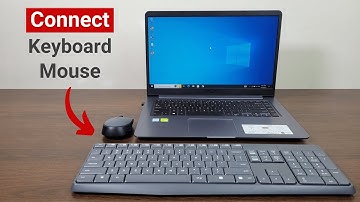 How to Connect Wireless Keyboard and Mouse to Laptop or PC