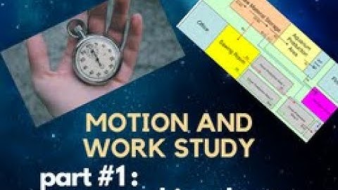 motion and work : man_machine chart