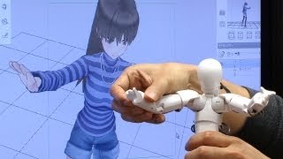 人形を操る感覚でCGキャラクターを操作できる人型入力デバイス #DigInfo