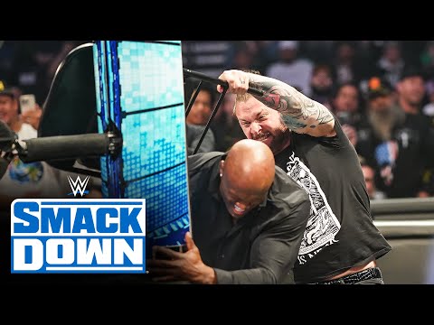 Karrion Kross injures Bobby Lashey with a steel chair attack: SmackDown highlights, Feb. 23, 2024