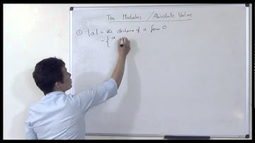 Modulus / Absolute Value - The Maths Faculty
