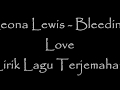Leona Lewis - Bleeding Love Lyric Lagu (Terjemahan)