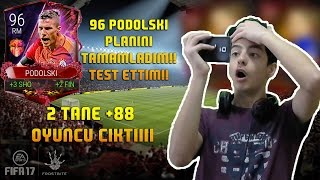 96 Podolski̇ Planini Tamamladim Test Ettim Ve 2 Tane 88 Elite Oyuncu Ciktii - Fifa Mobile