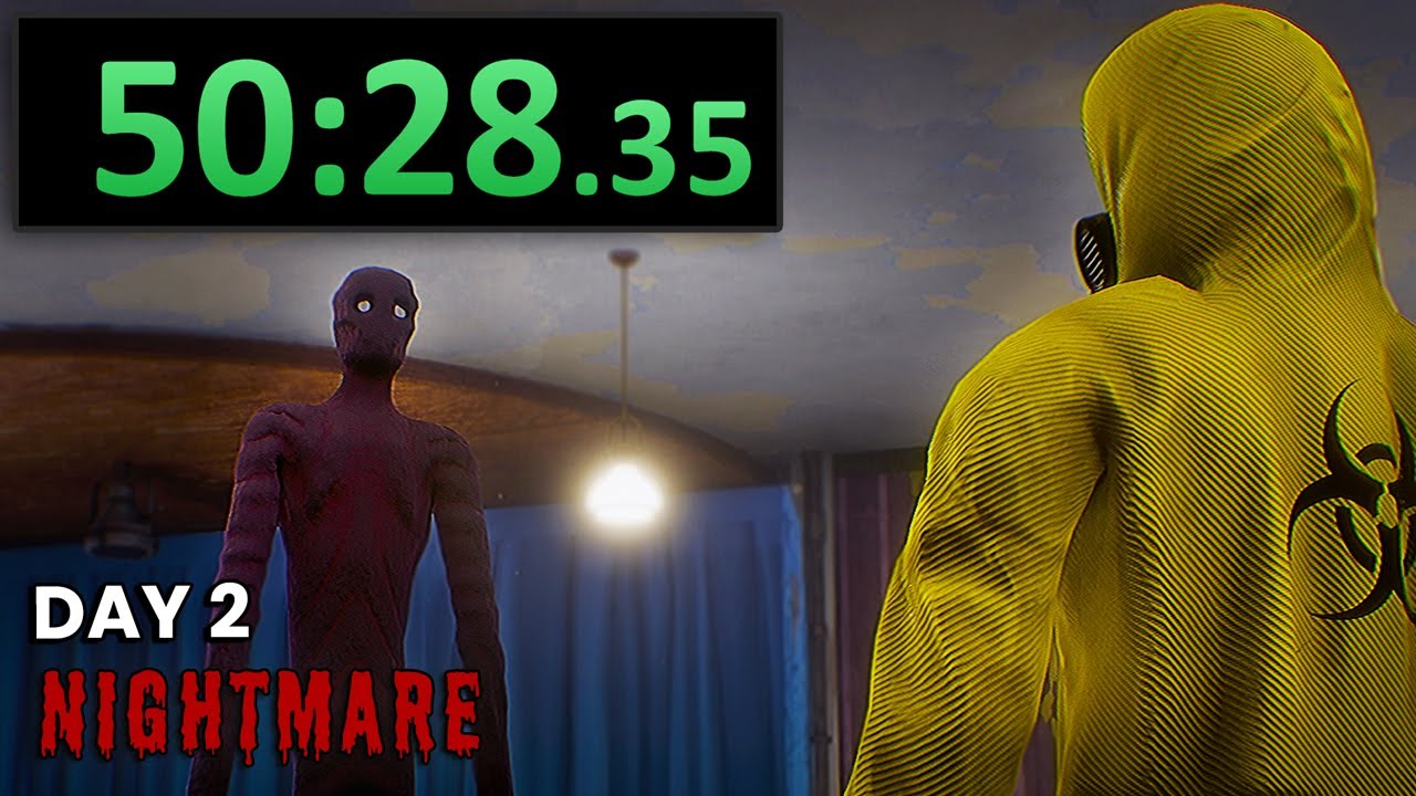 Escape The Backrooms Nightmare Speedruns for Sub 1HR (Day 2)