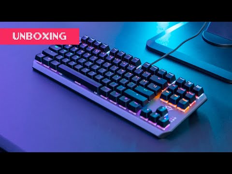 Teclado Trust GXT 834 CALLAZ - Unboxing - YouTube