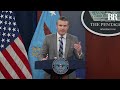 Pentagon chief Hegseth says US blockade on Iran 'going global'