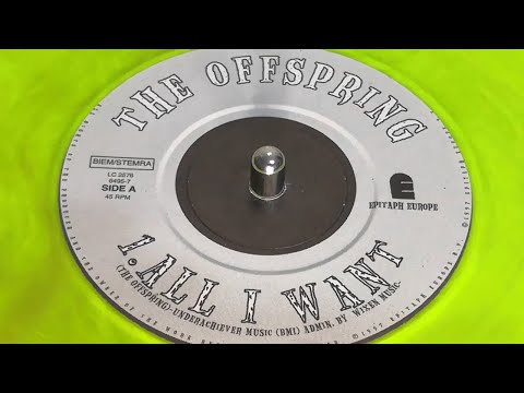 THE OFFSPRING / ALL I WANT / 7インチレコード The Offspring - All I Want (1997 7