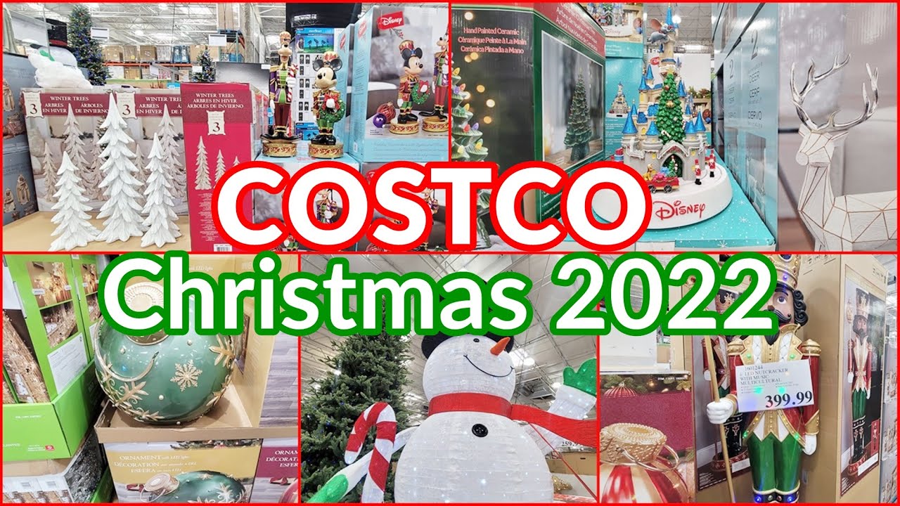COSTCO CHRISTMAS DECORATIONS 2022 NEW FINDS SHOP WITH ME - YouTube