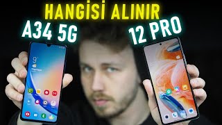 Redmi Note 12 Pro Vs Samsung A34 5G Karşılaştırma Hangisi Alınır ?