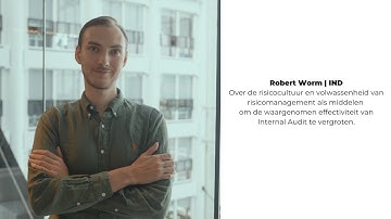 Robert Worm - SVRO Internal Audit Scriptie Award 2024