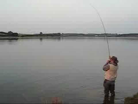 Fly Fishing For Trout in UK, Pitsford Lake.