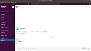 Introduction to ChatOps. Errbot + Slack integration.