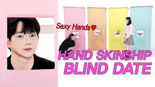 Pretty Girls Choosing Boyfriends Only With Their Hands (Twist Ending) #HandDate #NEWLOOKDATE60