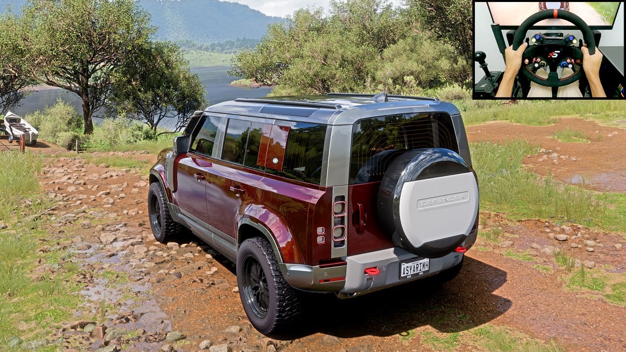 Land Rover Defender 110 X Offroad - Forza Horizon 5 | Simagic Alpha Ultimate gameplay