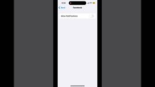 How To Turn Off Facebook Notifications On IPhone😎