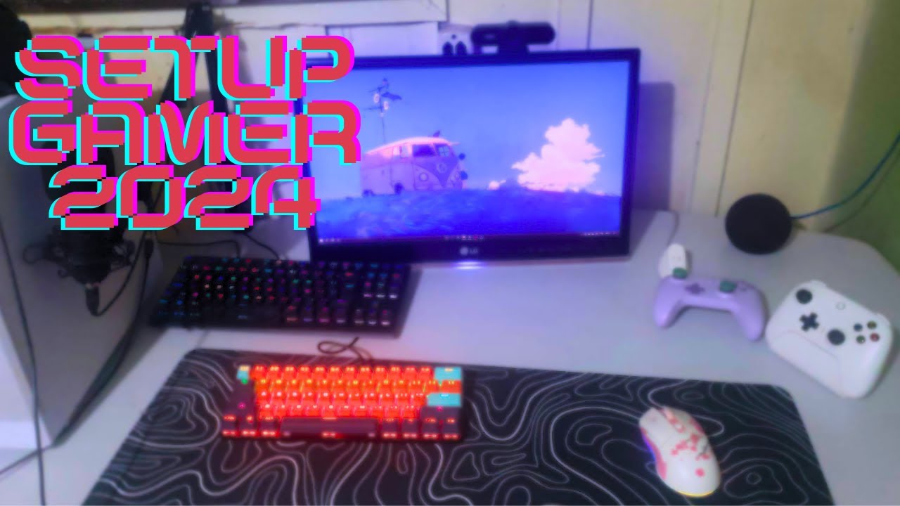 Mostrando meu PRIMEIRO Setup gamer 2024  - (EX CLT... fui demitido)