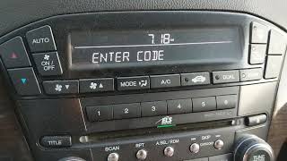 2012 Acura MDX activacion de radio