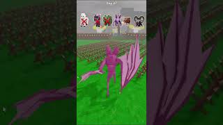 Spikes Vs EVERY SINGLE Mob In 99 Nights! #shorts #roblox #99nightintheforest
