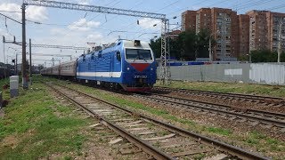 Эп1М-583 С Поездом №231 Анапа — Санкт-Петербург.