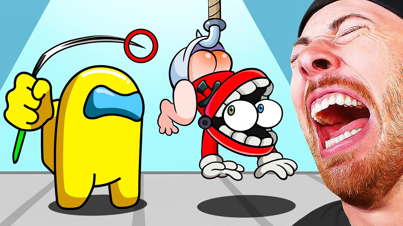 FUNNY ANIMATIONS That will Make you LAUGH (Among Us Poppy Playtime)