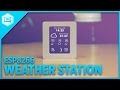ESP8266 WiFi Weather Station with Color TFT Display