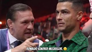 Cristiano Ronaldo Ignores Conor McGregor in Day of Reckoning!