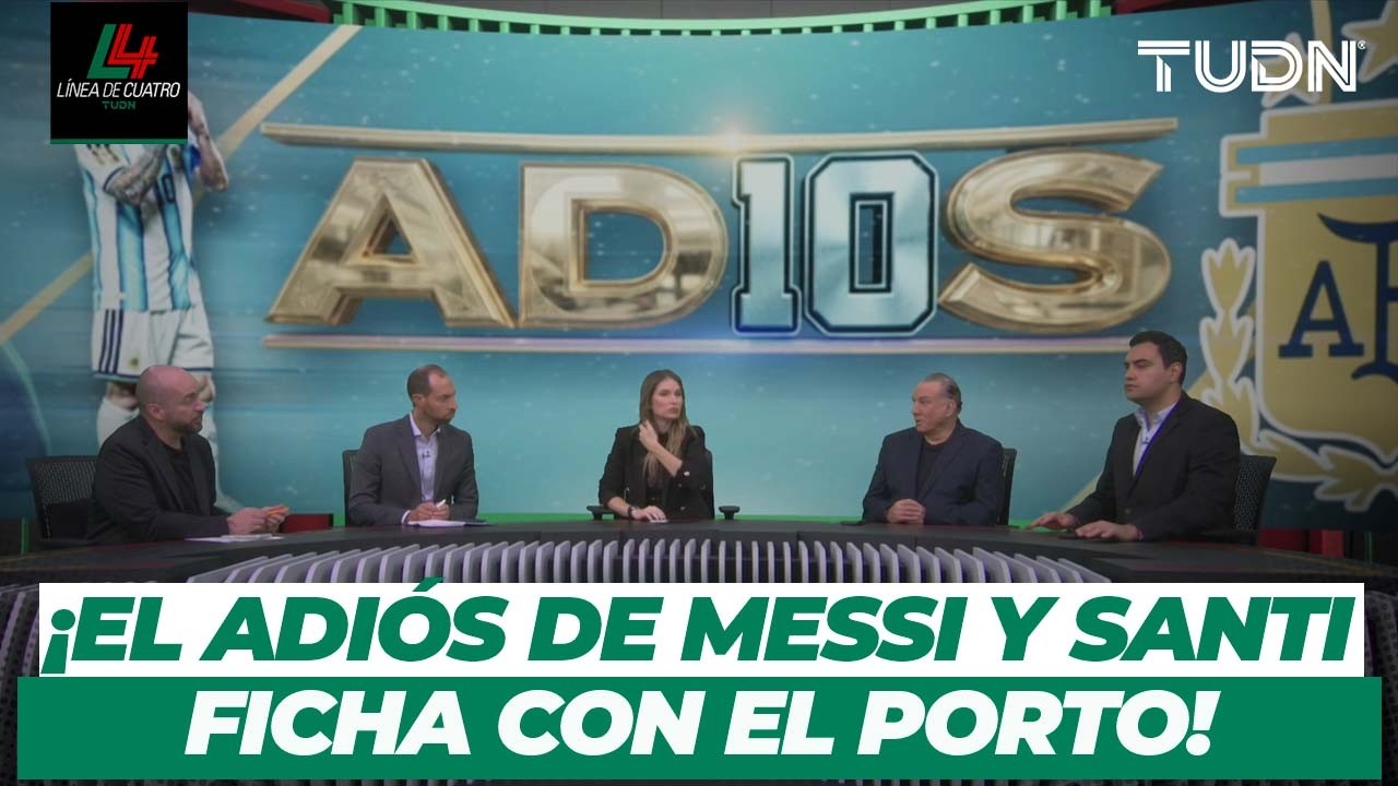 ¡MESSI ANUNCIA SU RETIRO DE ARGENTINA! La noticia que impactó al mundo | Resumen Línea de 4