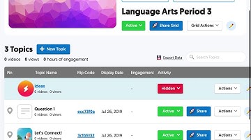Flipgrid - Video for student engagement and formative assessment