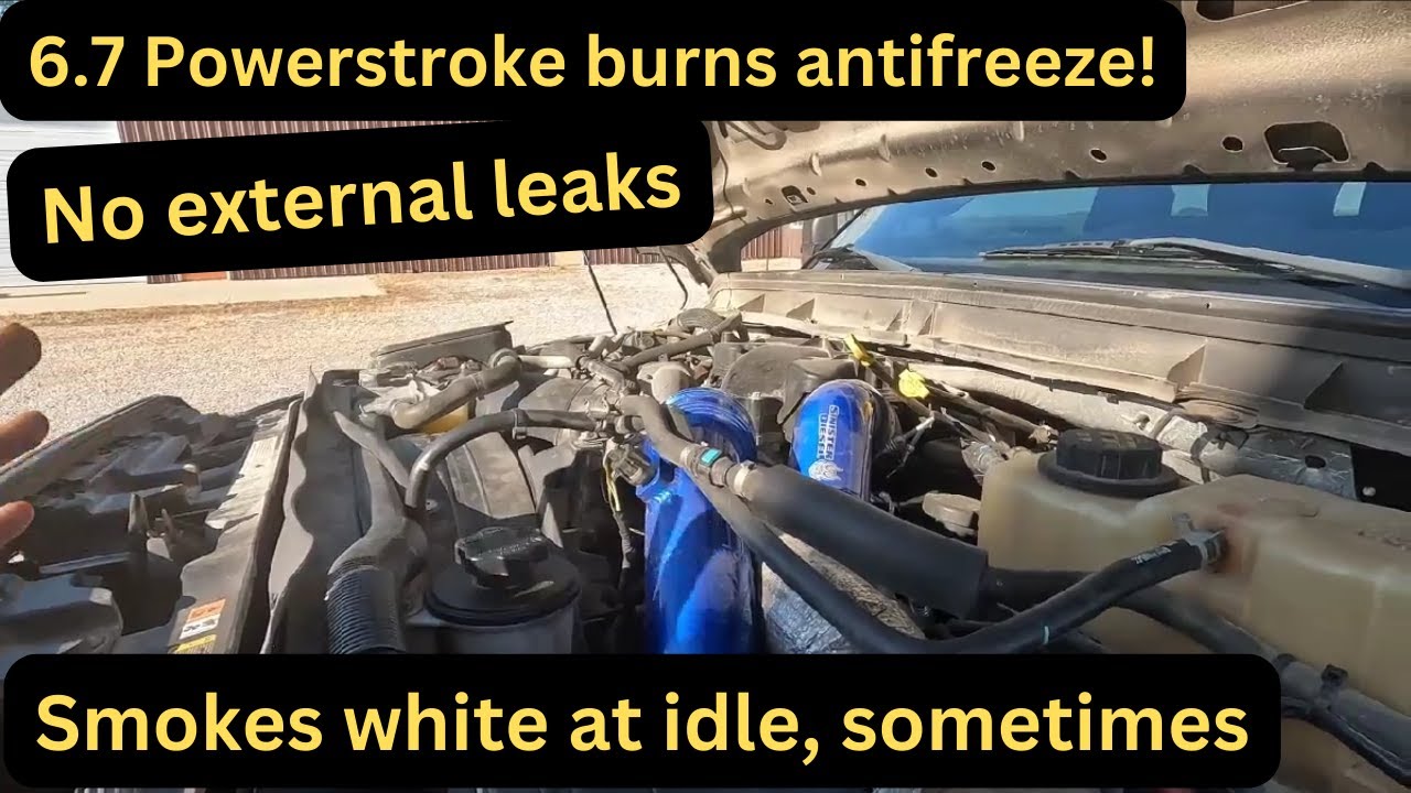 6.7L Powerstroke losing antifreeze. No external coolant leaks