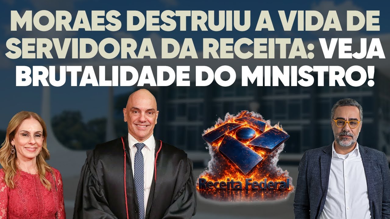 🚨 Brutal: Moraes destruiu a vida de servidora da Receita que tem forte álibi! Veja!